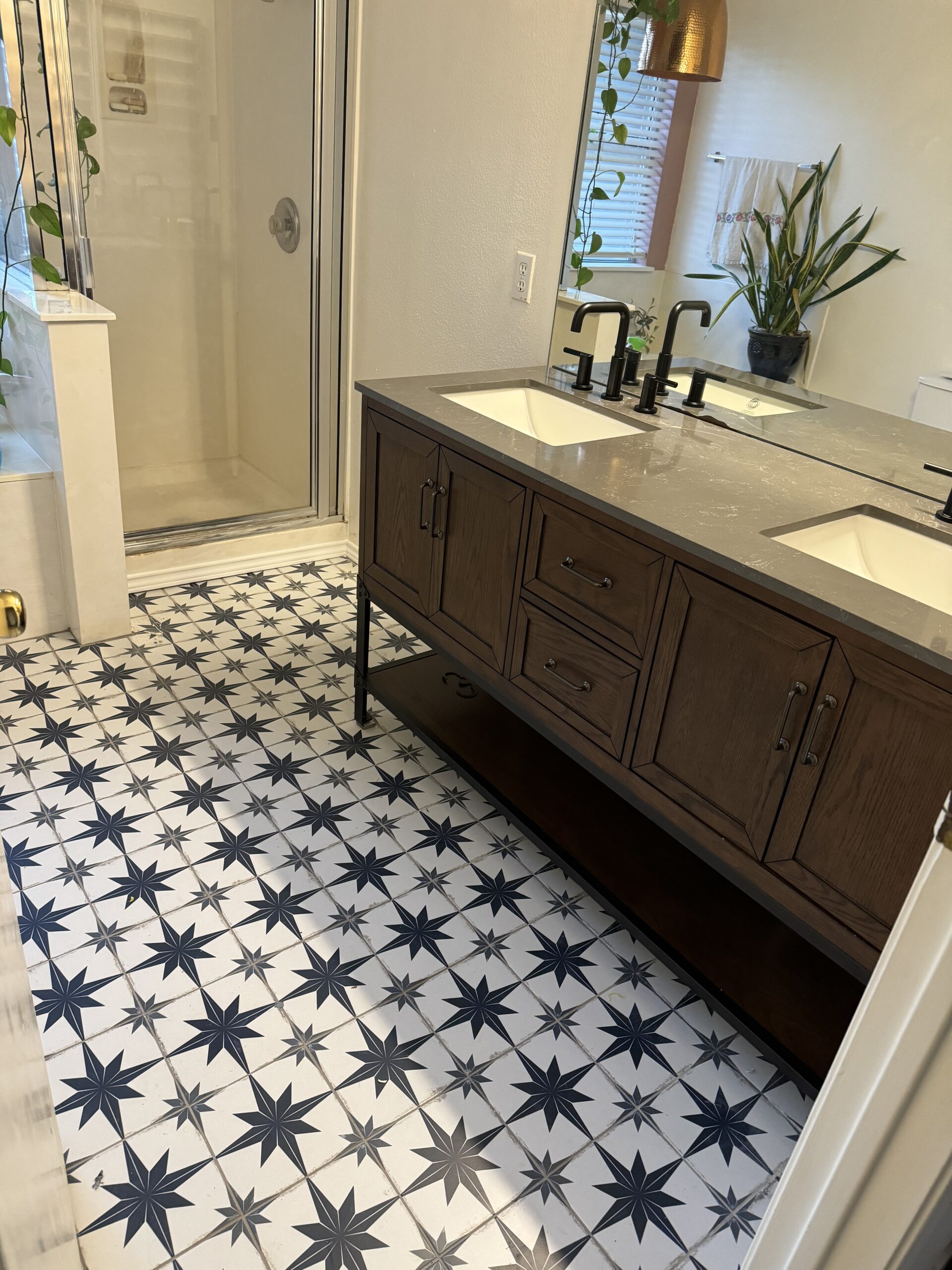 Bathroom Tile and Vanity